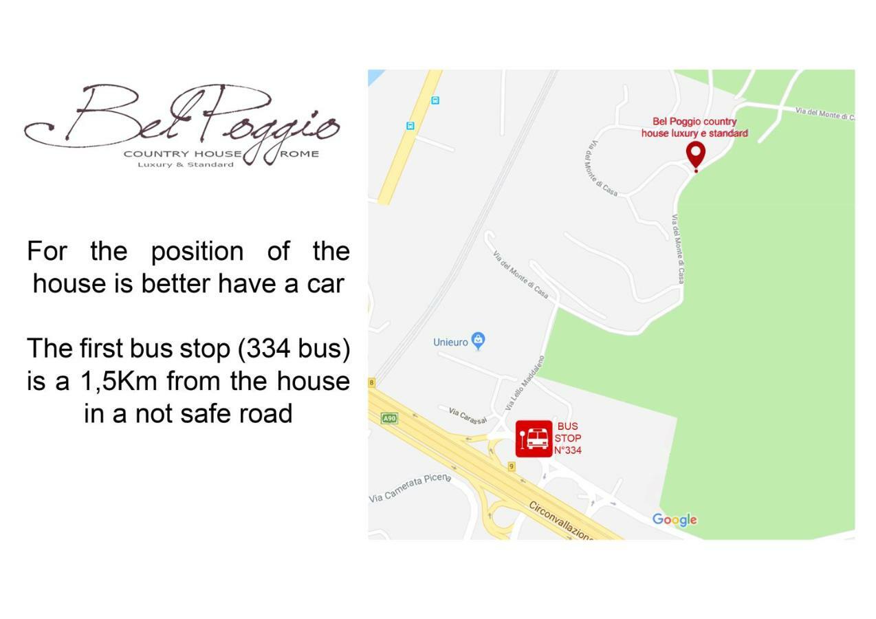 Roma - Bel Poggio Country House 外观 照片